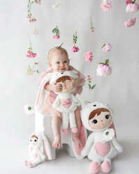 Biały Królik 70cm Metoo