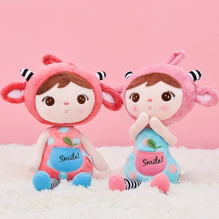 Lalka Metoo Smile mięta 50cm