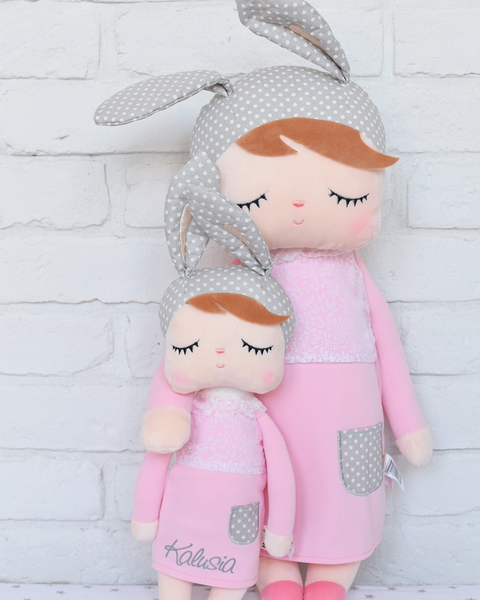 Lalka Metoo w różowej sukience XL