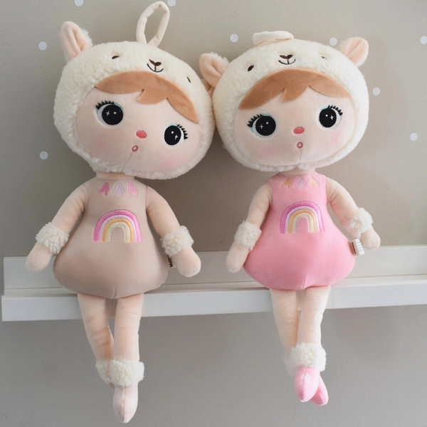 Różowa Alpaka 48cm Metoo