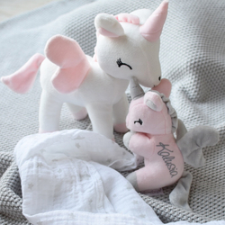 Jednorożec różowy rozmiar S- Melootka