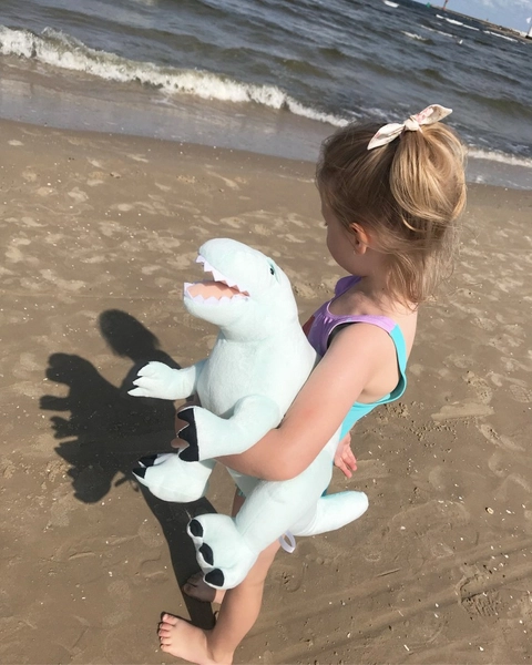 Miętowy Dinozaur pluszowy- Tyrannosaurus Rex- Melootka- Rozmiar L