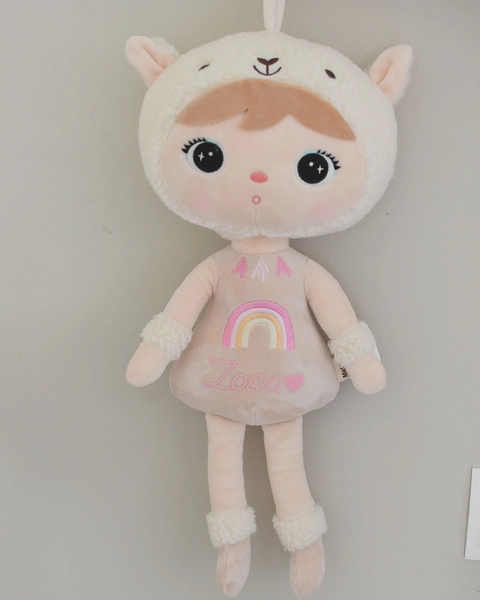 Beżowa Alpaka 48cm Metoo