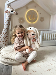 Jasno Beżowy Królik 70 cm - Lalka Metoo