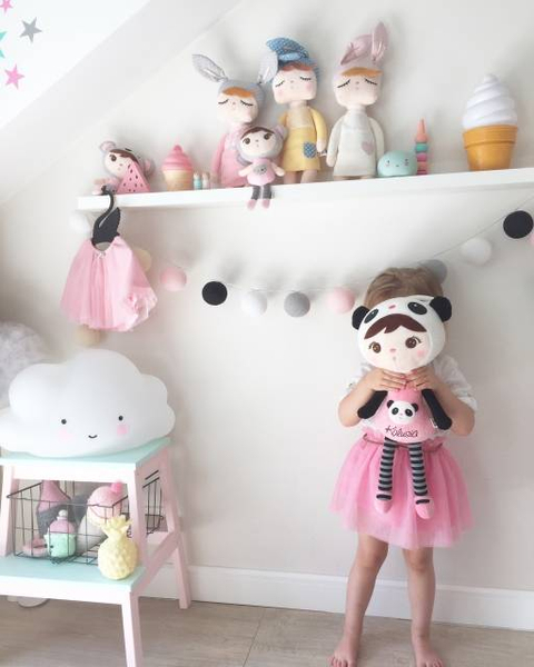 Lalka Metoo miś panda 50cm