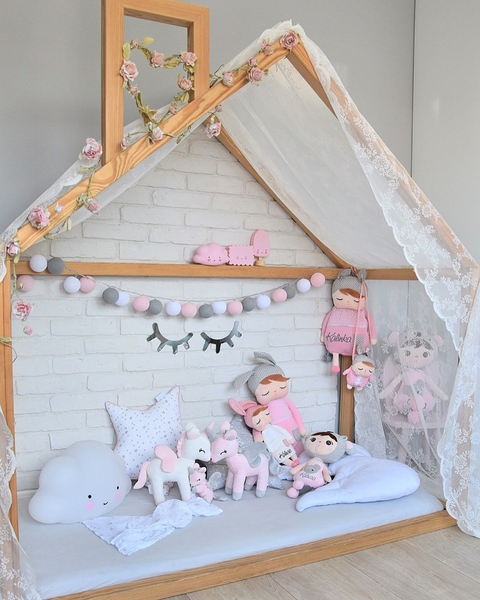 Pluszowy Jednorożec rozmiar M- Różowy