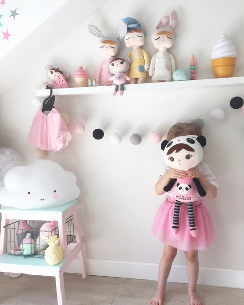 Lalka Metoo miś panda 50cm