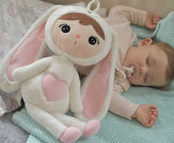 Biały Królik 50cm Metoo