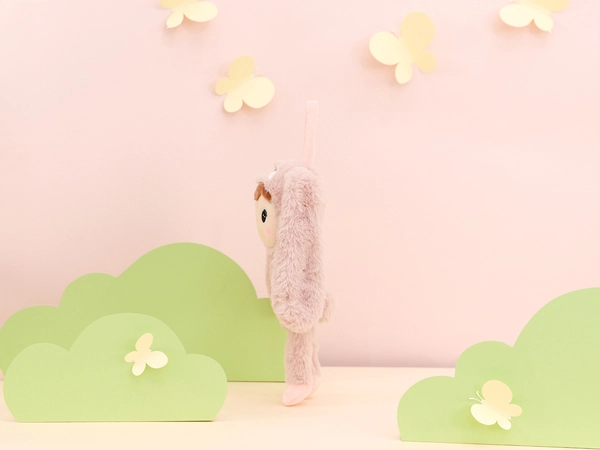 Różowy Królik 30cm Metoo