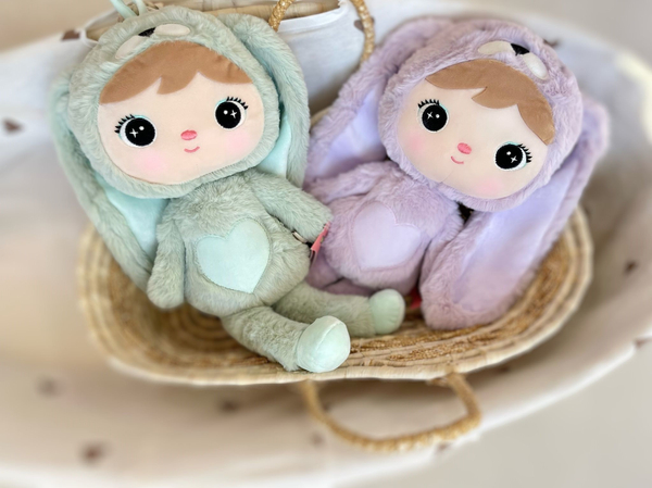 Liliowy Królik 50cm Metoo