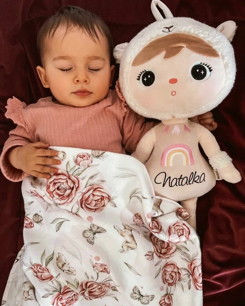 Beżowa Alpaka 48cm Metoo