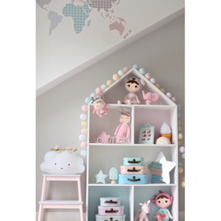 Torebeczka- Lalka Metoo w różowej sukience