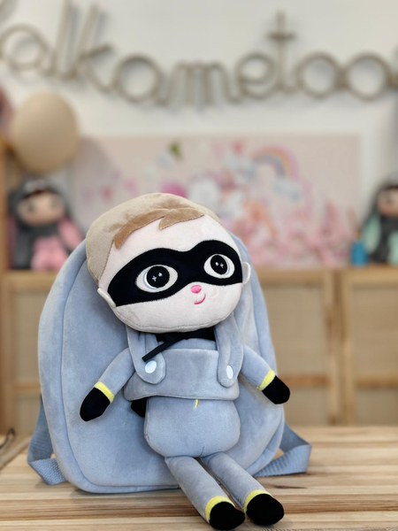 Plecak Metoo z wyjmowanym pluszakiem - Chłopak Superboy