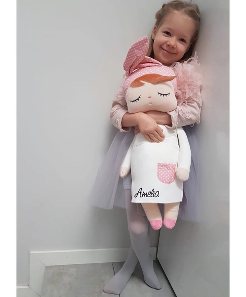 Lalka Metoo XL w białej sukience