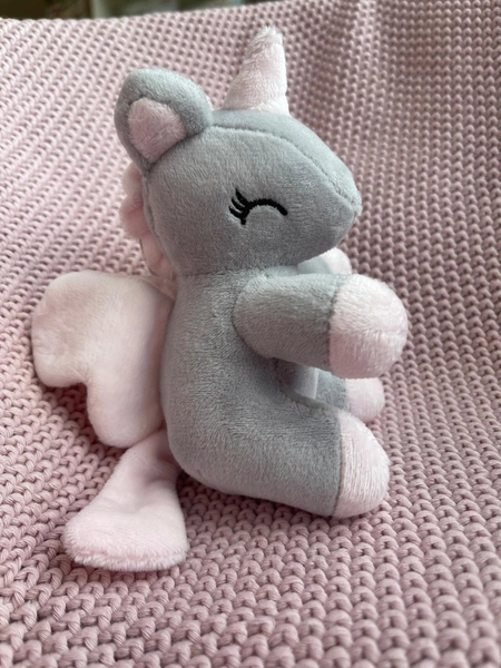 Jednorożec szaro-różowy rozmiar S