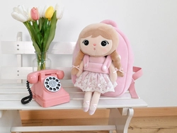 Plecak Metoo z wyjmowanym pluszakiem - dziewczynka Boho