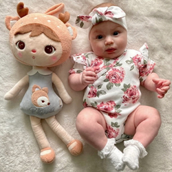 Lalka Metoo szary jelonek 50cm PAK 10 SZT