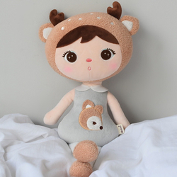 Lalka Metoo szary jelonek 50cm