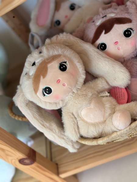 Jasno beżowy Królik 30cm Metoo