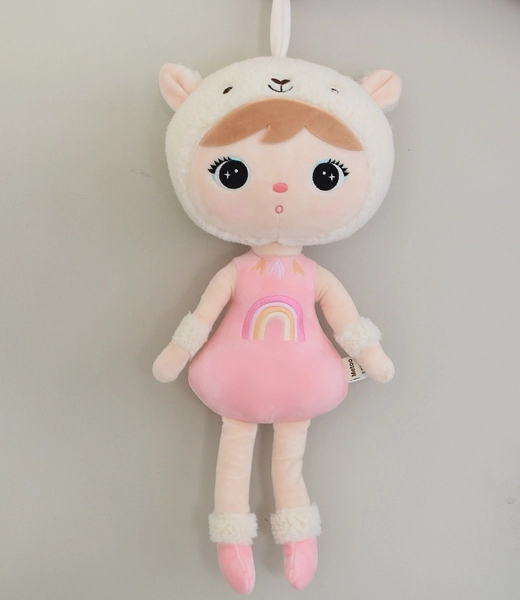 Różowa Alpaka 48cm Metoo