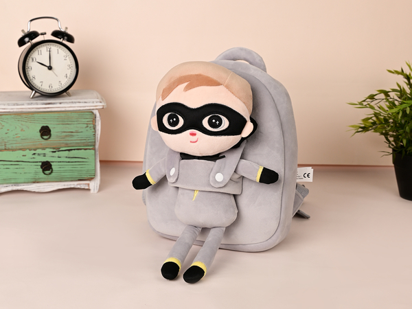 Plecak Metoo z wyjmowanym pluszakiem - Chłopak Superboy