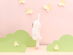 Biały Królik 30cm Metoo