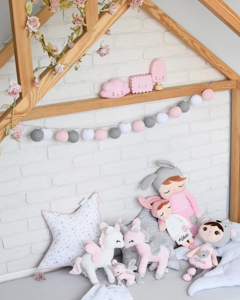 Lalka Metoo w różowej sukience XL