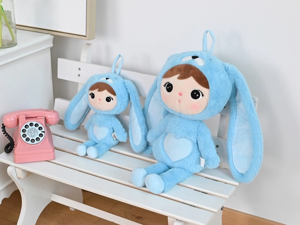 Błękitny Królik 50cm Metoo