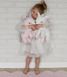 Pluszowy Jednorożec rozmiar L- Różowy