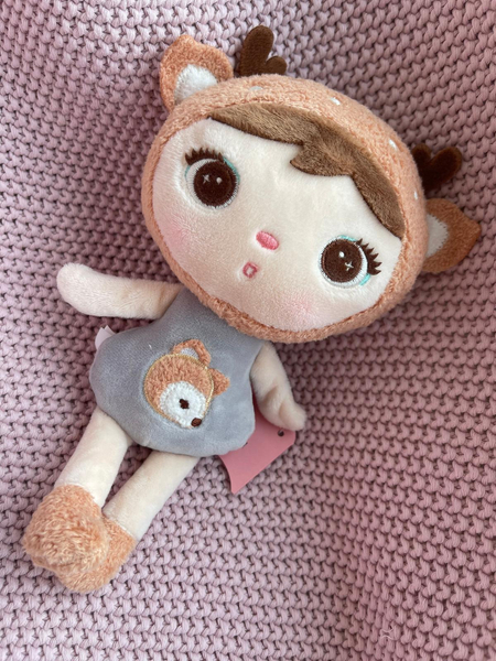 Lalka Metoo Mini Szary Jelonek 22cm