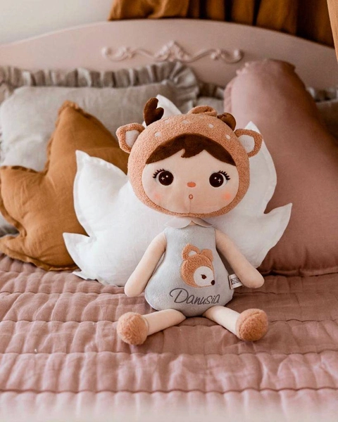 Lalka Metoo szary jelonek 50cm