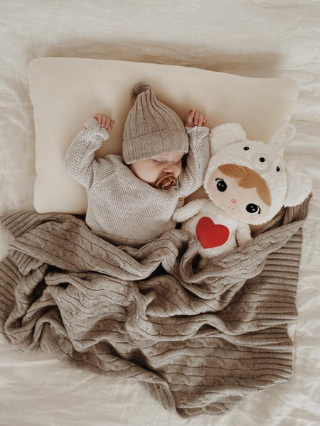 Miś Polarny z serduszkiem 46cm