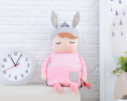 Różowy Plecak z uszkami Metoo