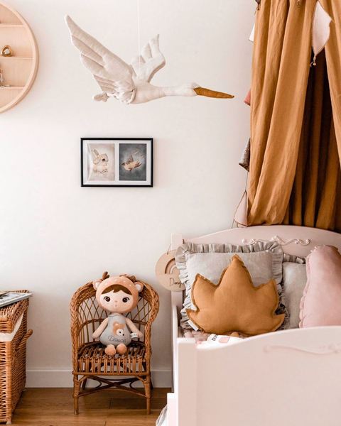 Lalka Metoo szary jelonek 50cm PAK 10 SZT