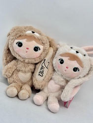 Karmelowy Królik 30cm Metoo