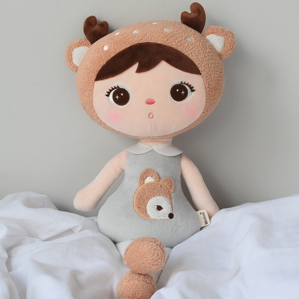 Lalka Metoo szary jelonek 50cm