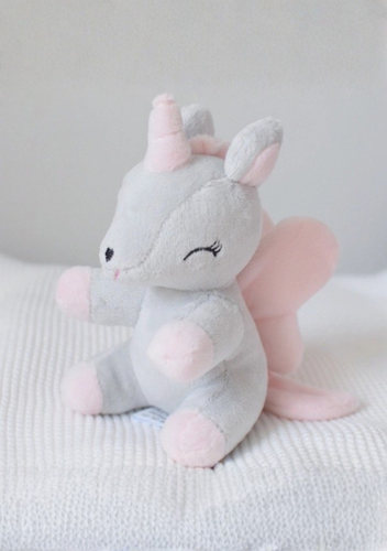 Jednorożec szaro-różowy rozmiar S